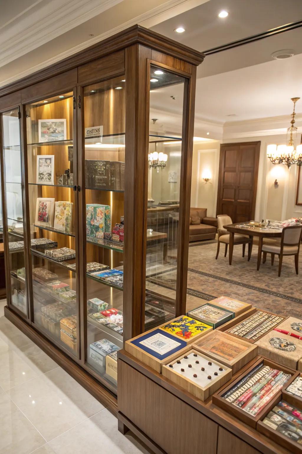 Glass offers the best protection.