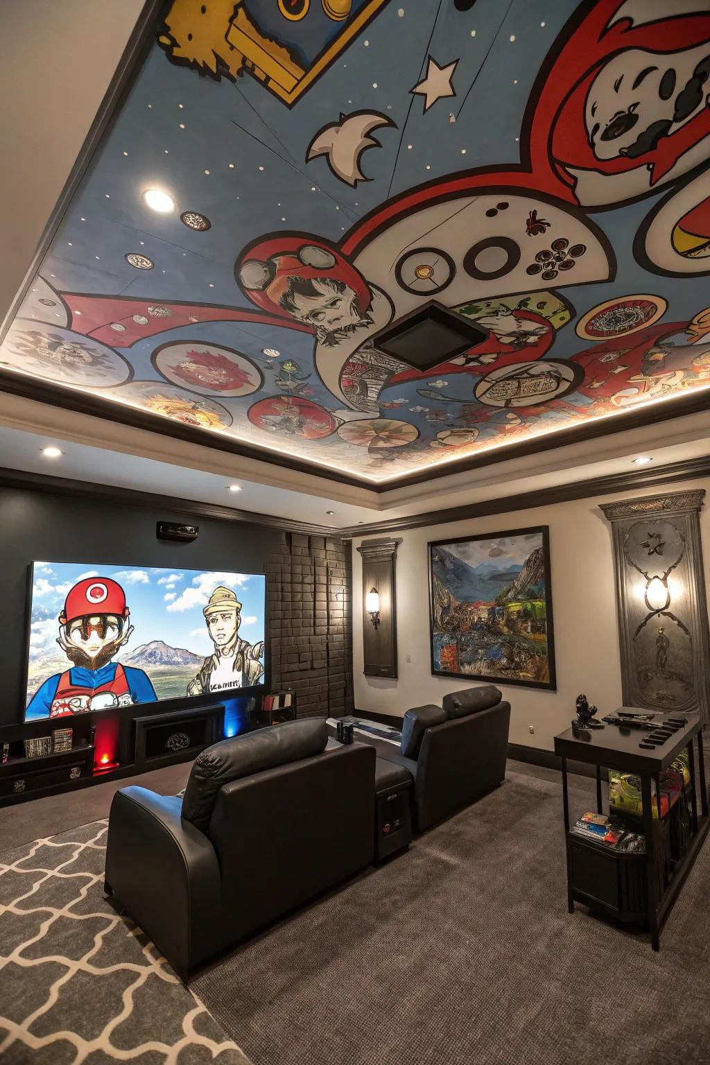 Bespoke SkyArt transforms your ceiling into a creative canvas.