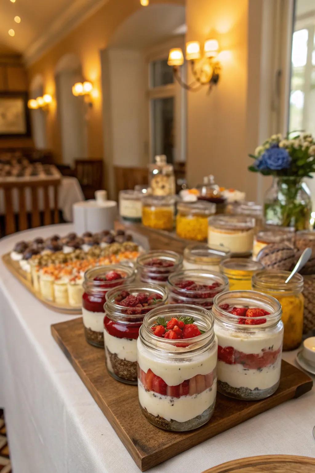 Dessert vessels proffer a charming and functional method to dispense sweets.