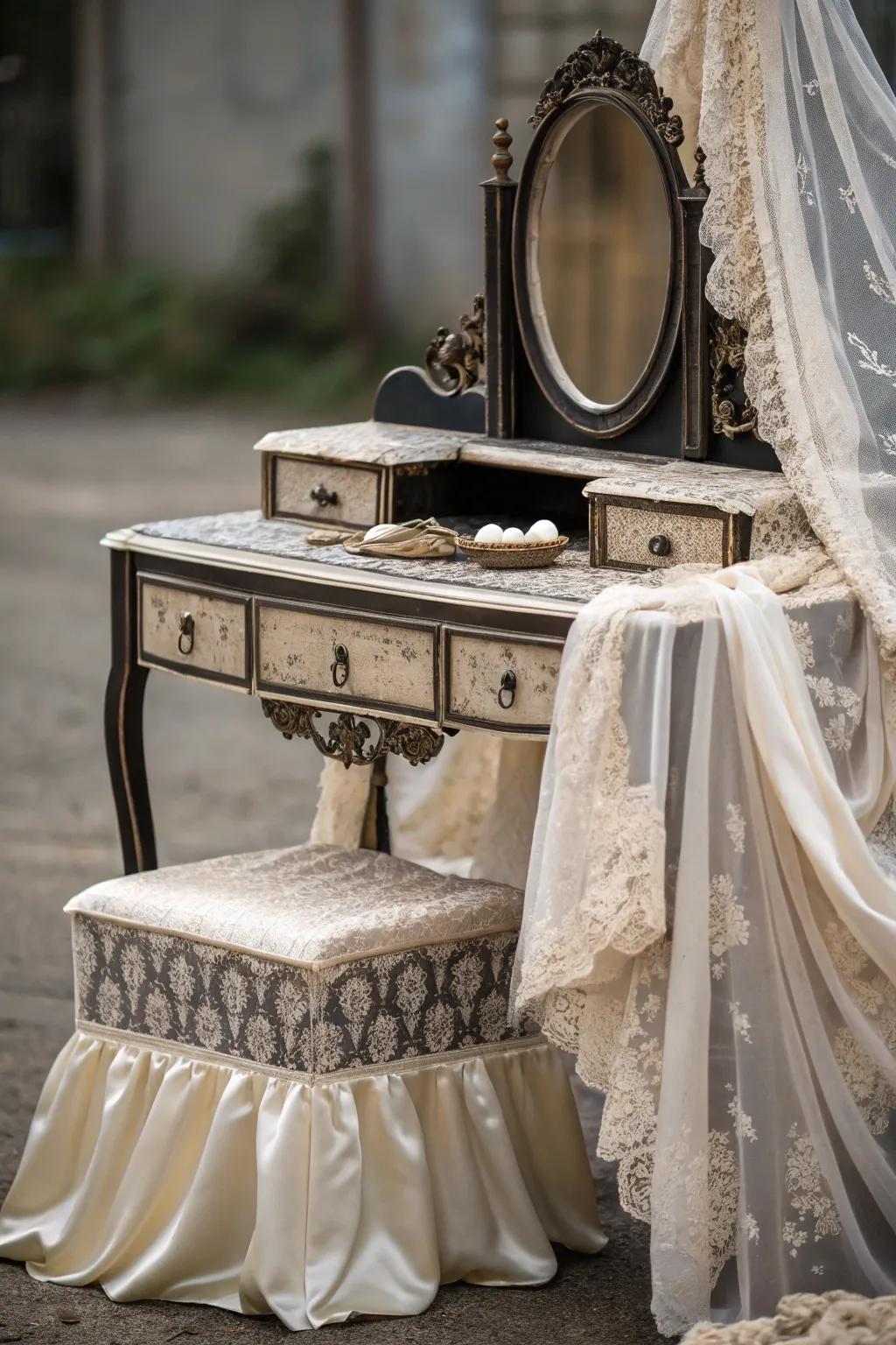 Layered textures introduce dimension and tactile richness.