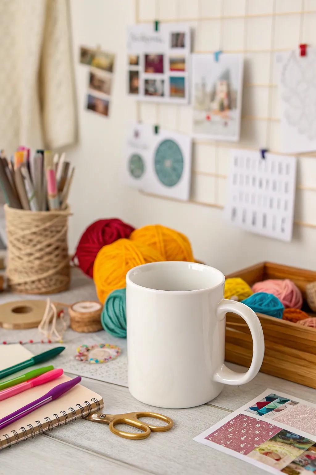 A canvas for Grandpa&rsquo;s creativity.