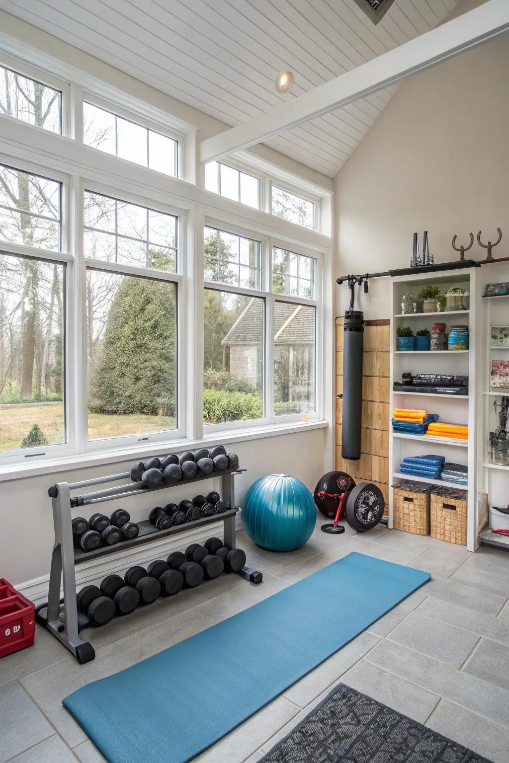 Ensure your gym can adapt to various workouts.