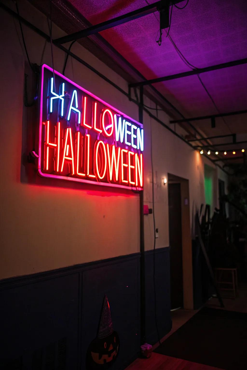 Radiant messages ushering a sprightly radiance to Halloween nights.