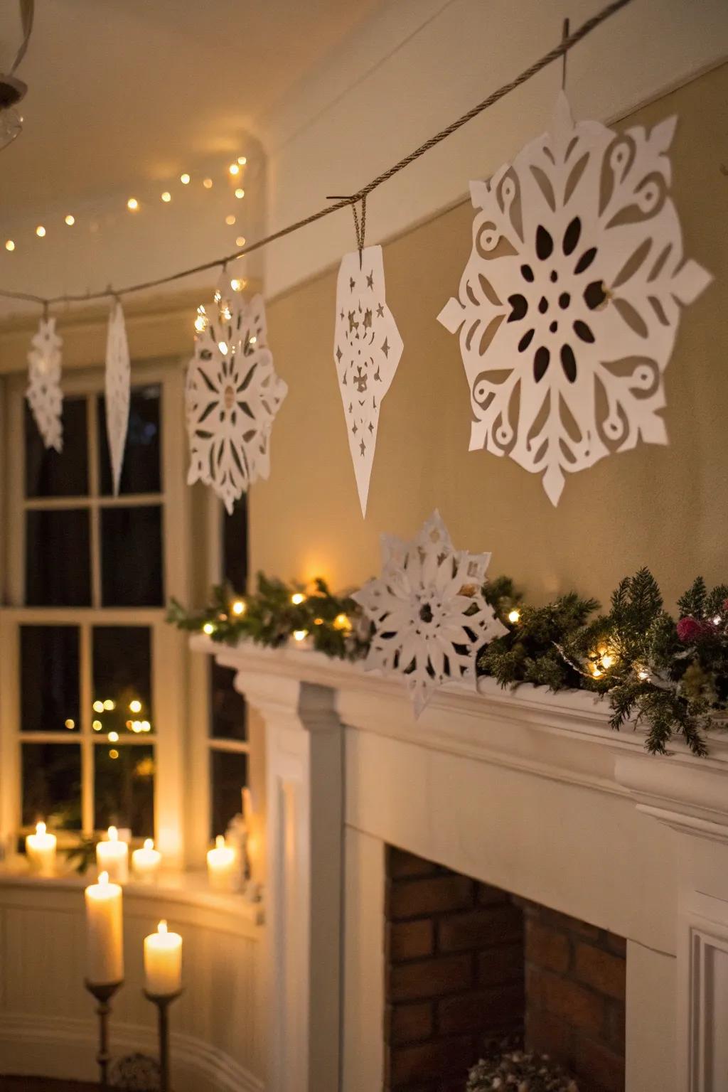 Heart snippets impart a loving essence to your snowflake designs.