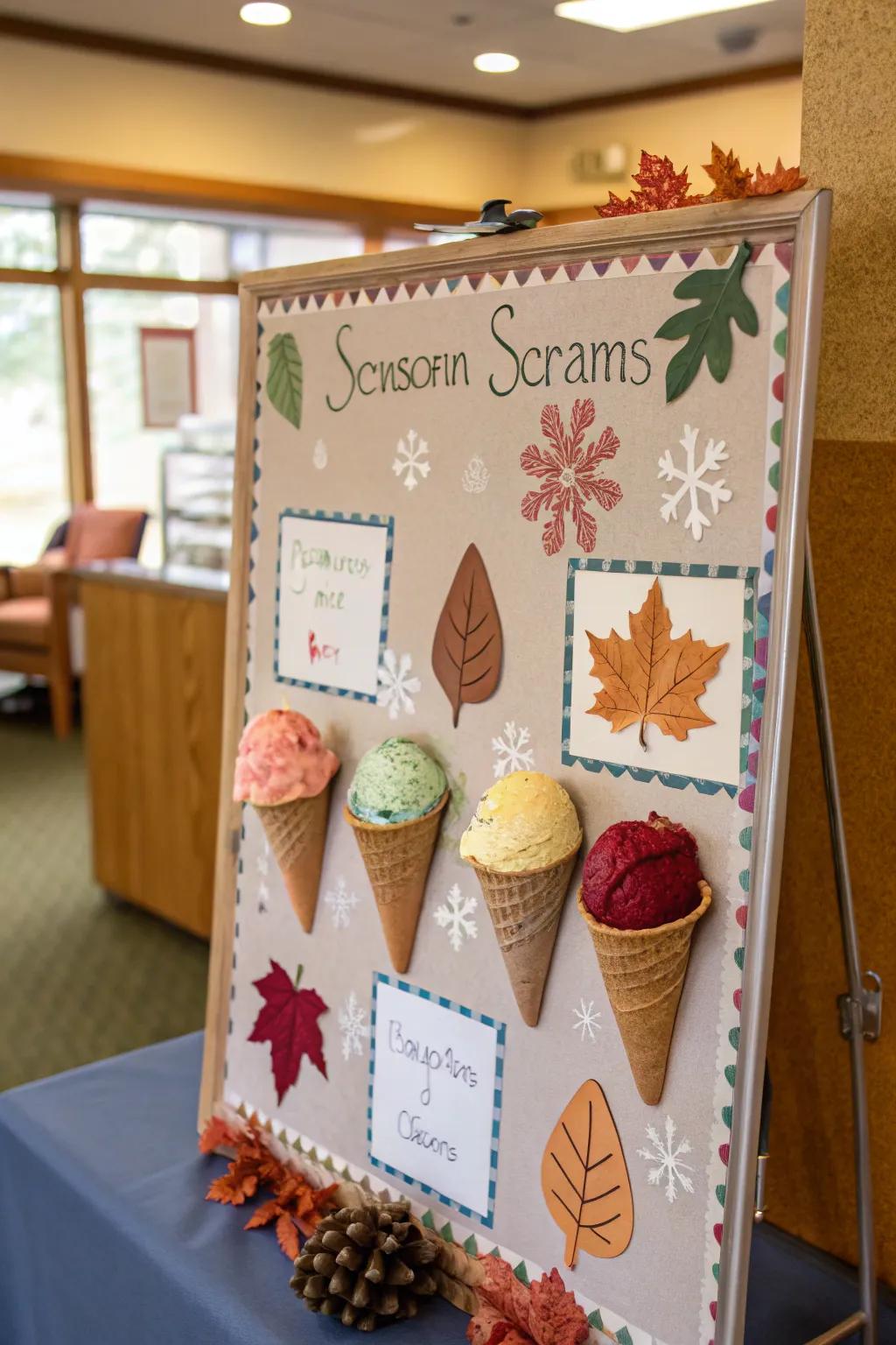 Keep it fresh with recurring scoop swaps.