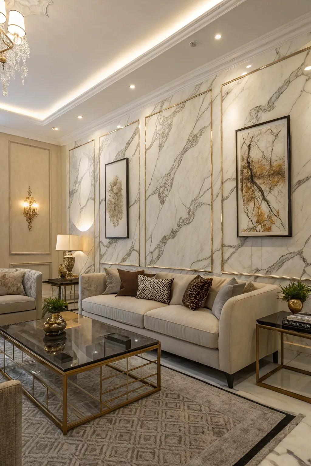 Stone panels add enduring beauty to your home.