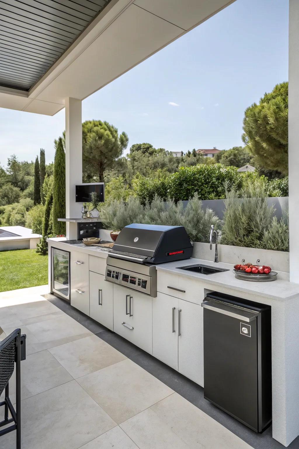 Technological devices that elevate the outdoor cooking journey.