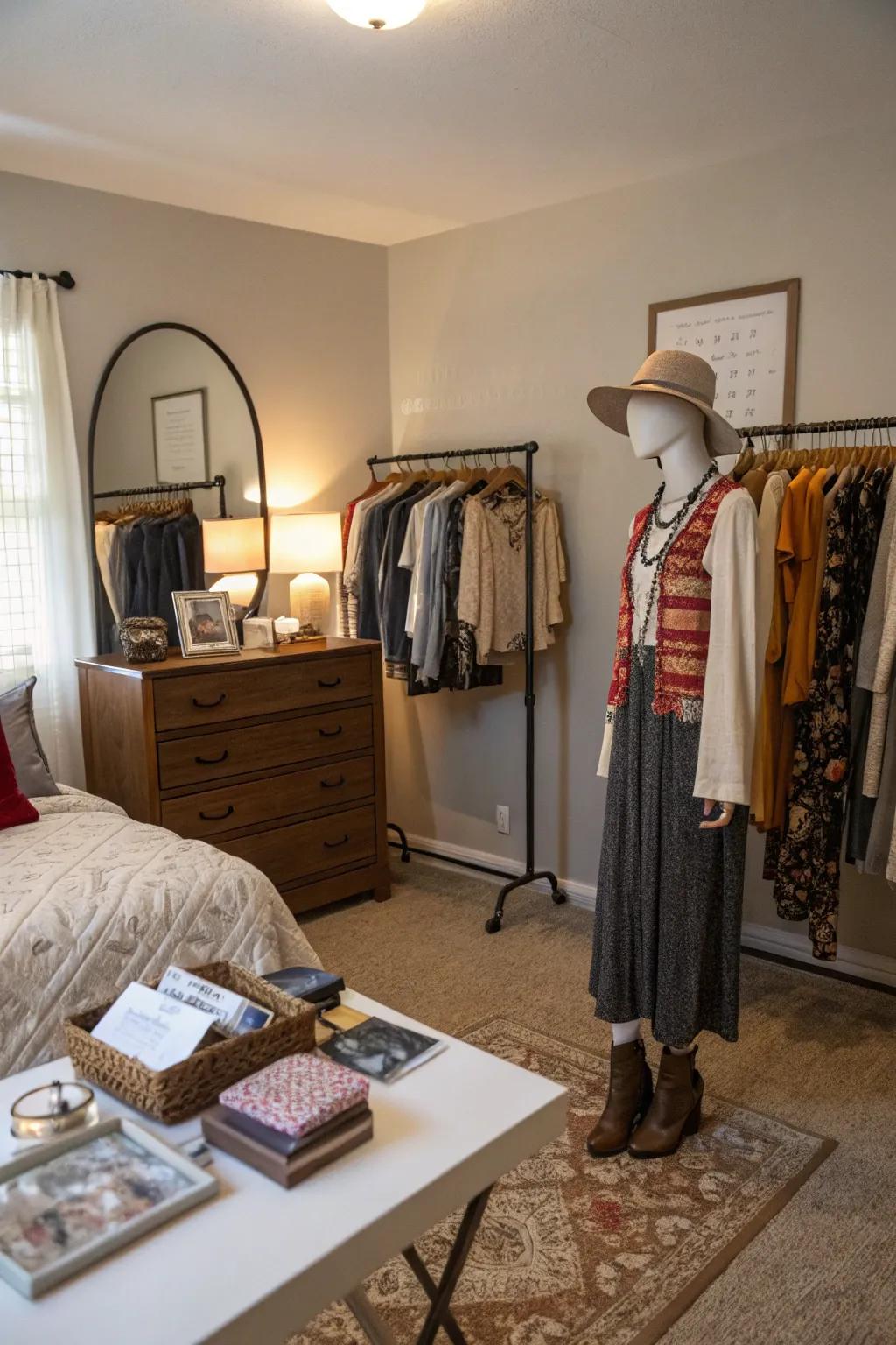 Mannequins inject style and practicality to your space.