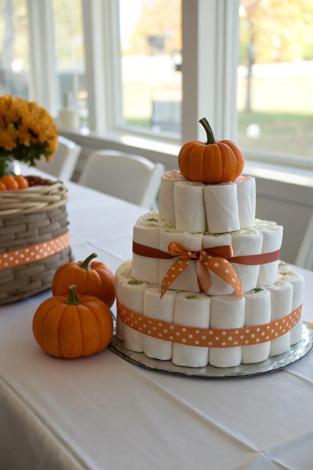 Charming and straightforward diaper creations demonstrate that less can be more.