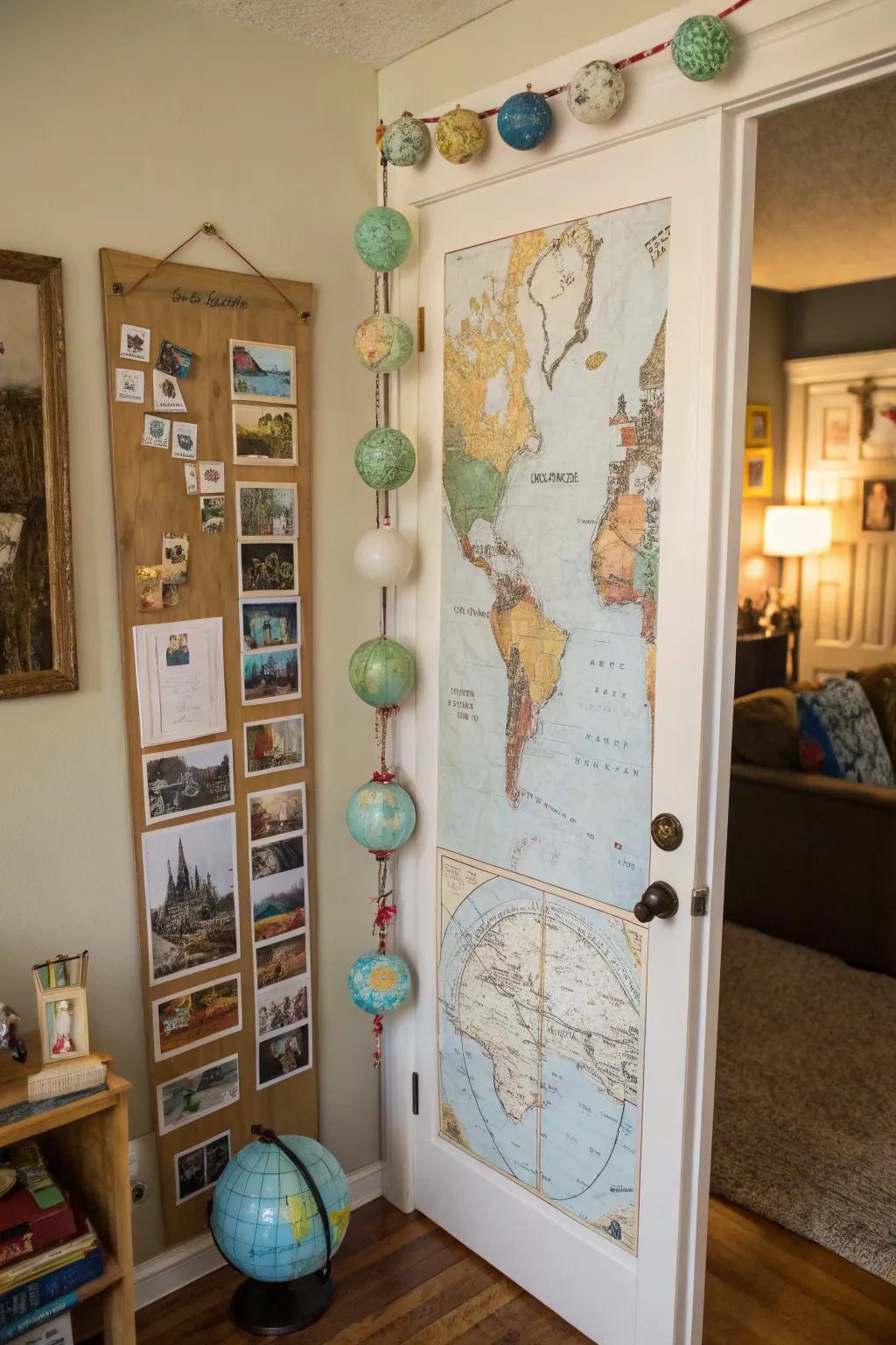 Adventurous travel patterns for the world explorer.