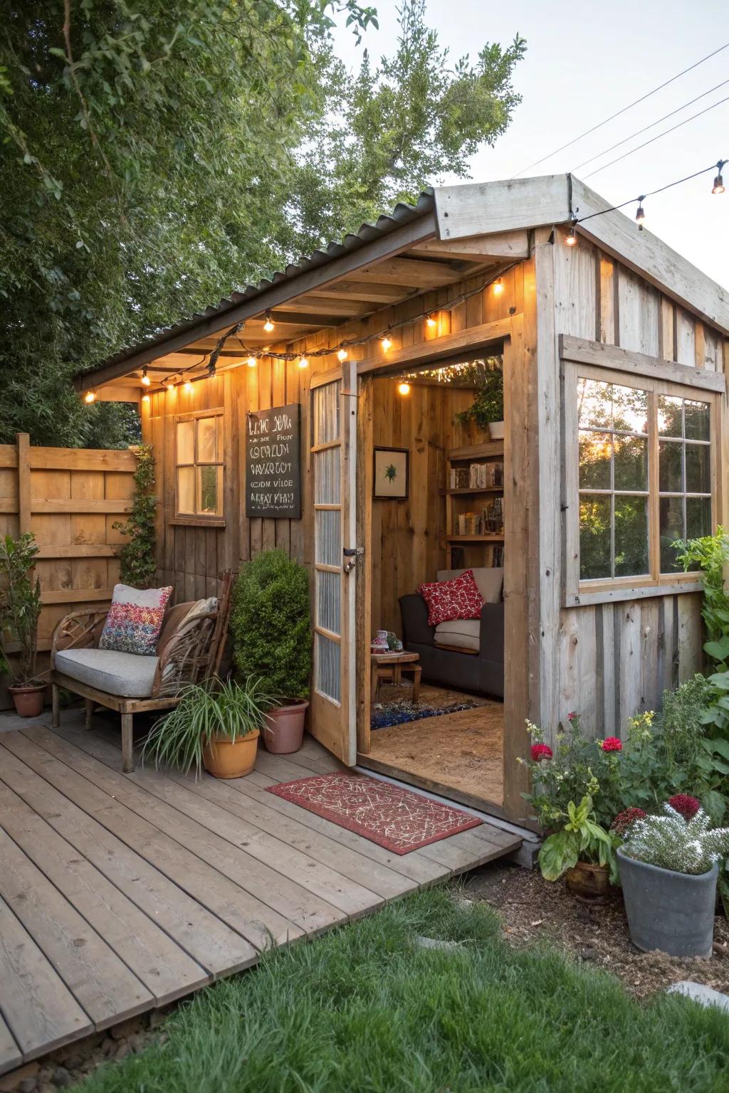 A sustainable living space that promotes care for the planet.