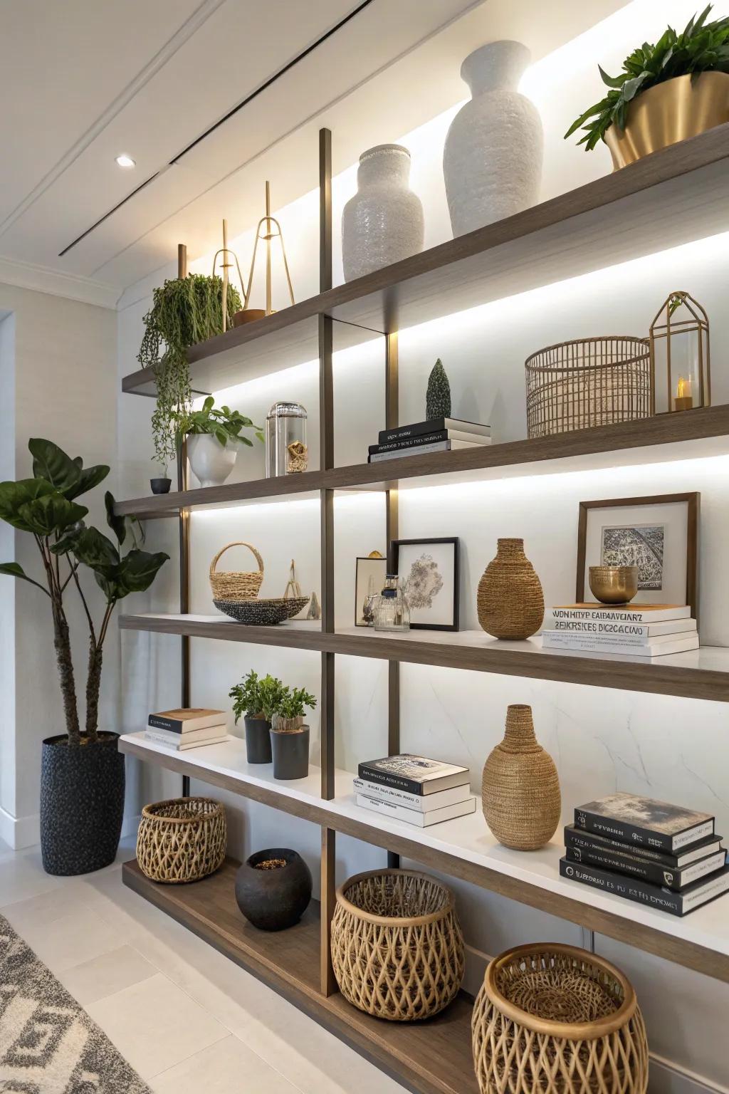 Play with heights for dynamics.