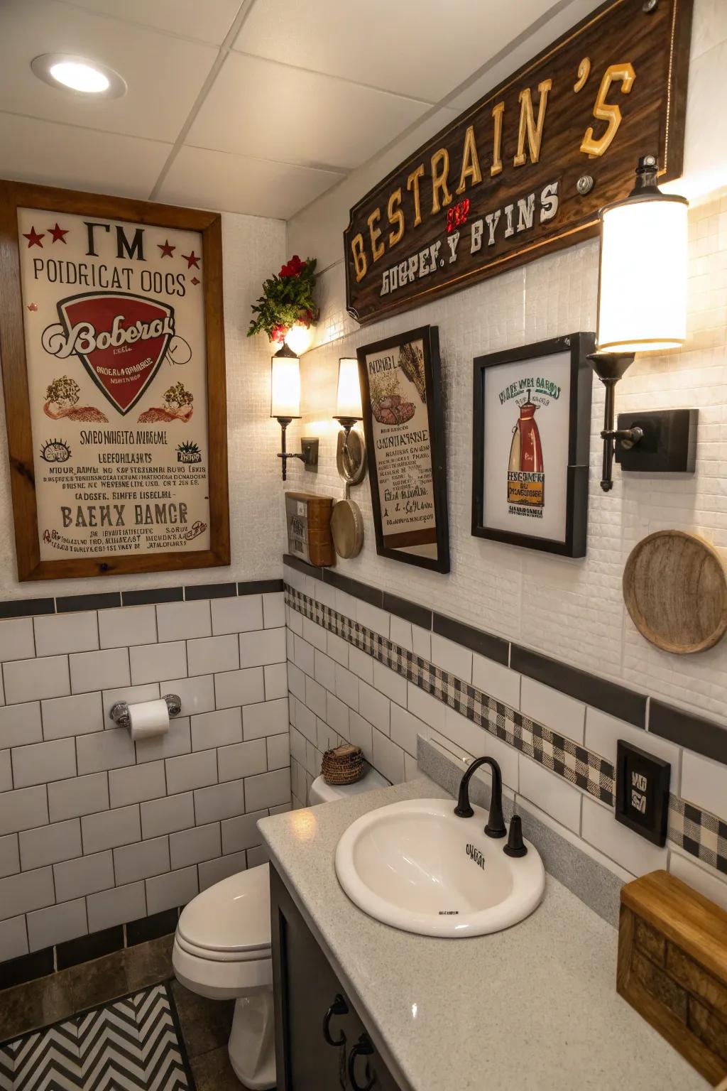 Custom features narrate your restaurant's background.