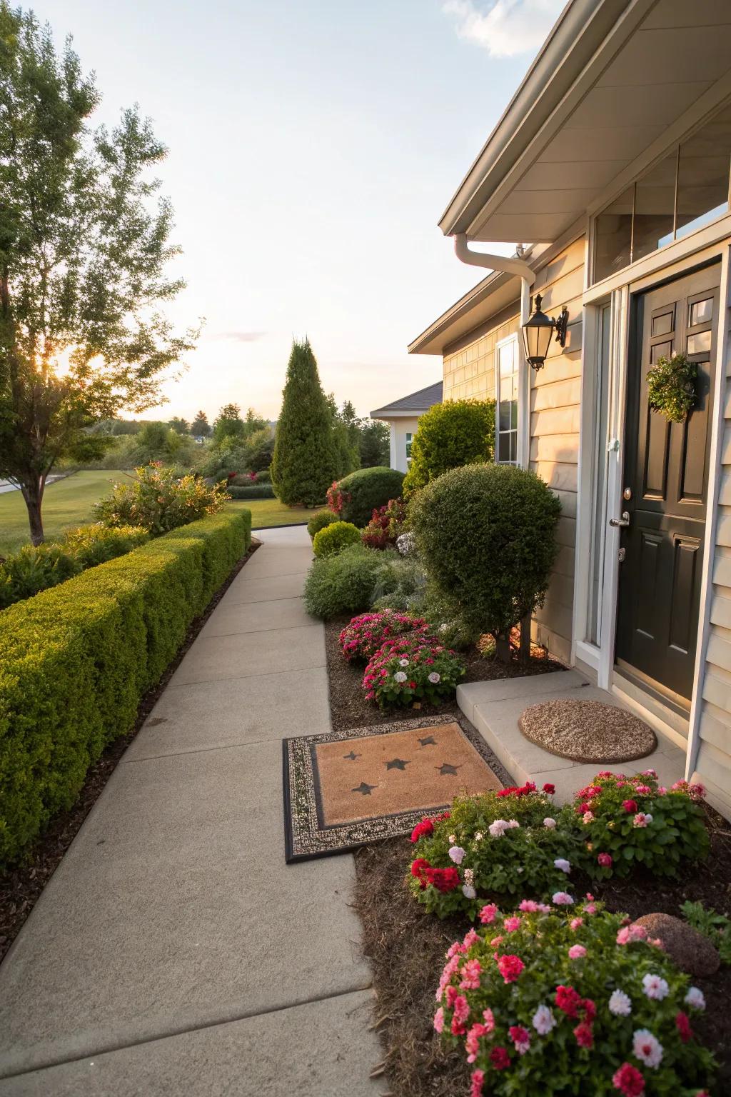 Enhance exterior appeal for an outstanding initial impression.