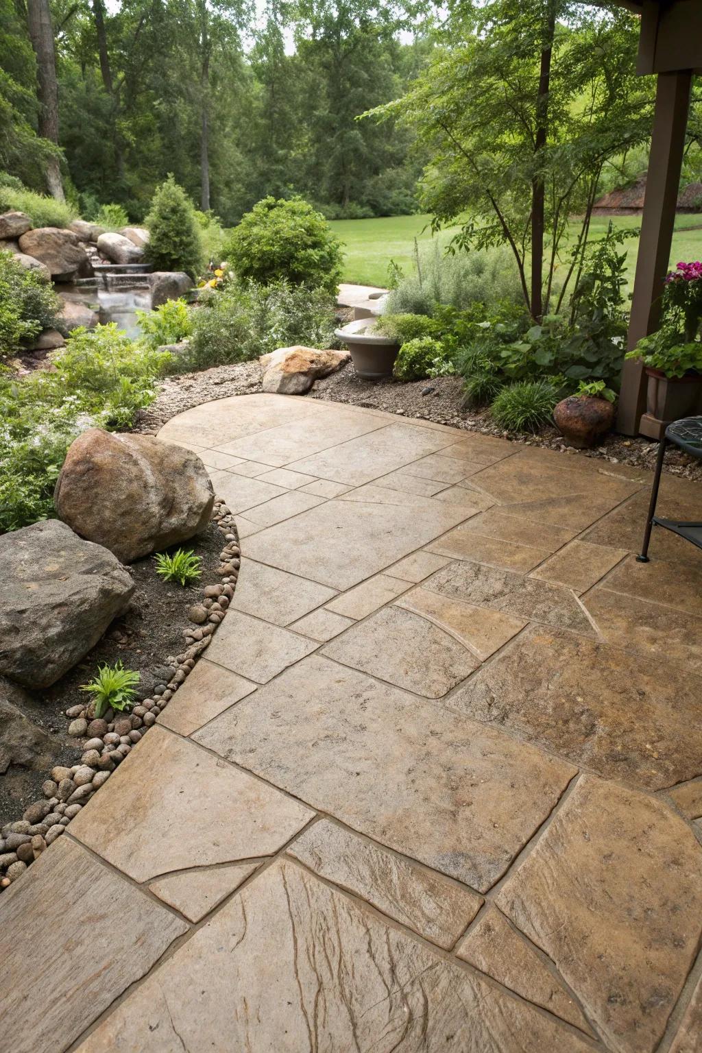 Unobtrusively harmonized colors establish ecological consonance.