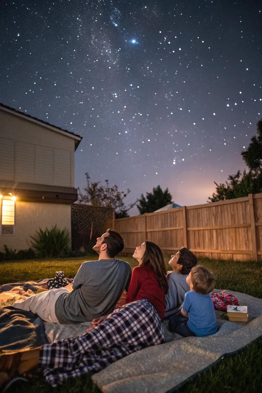 Embrace the wonder of the universe with a mesmerizing night of stargazing.