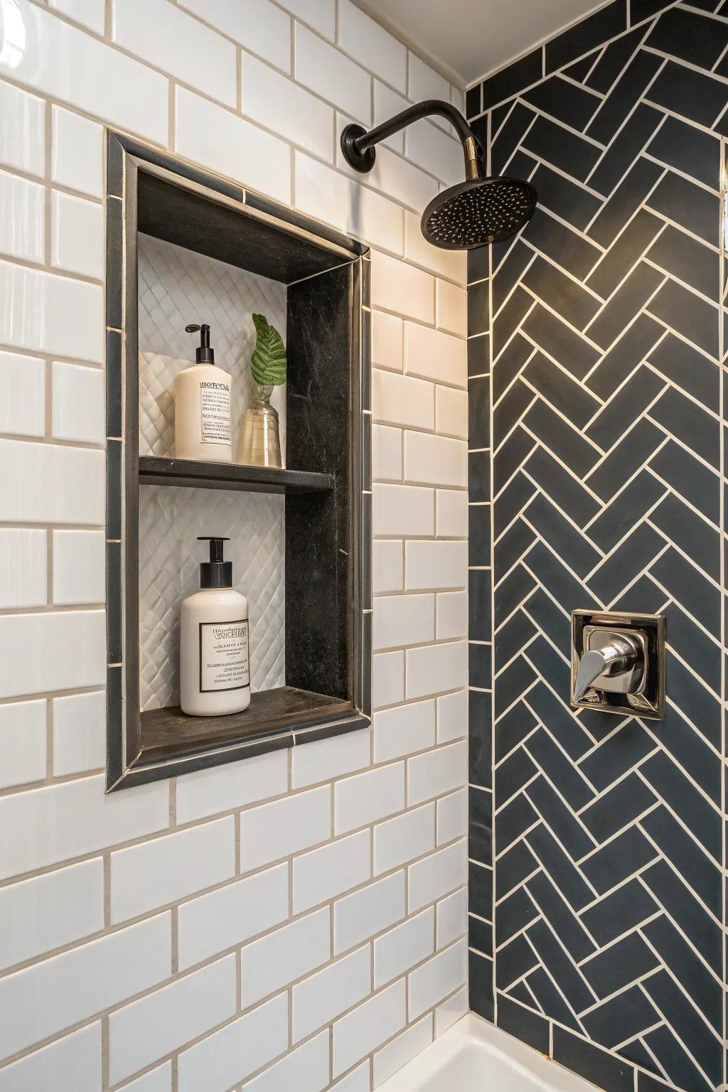A framed niche that stands out.