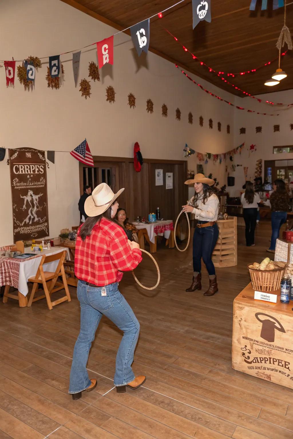 Cowboy-inspired party with thrilling Wild West activities.
