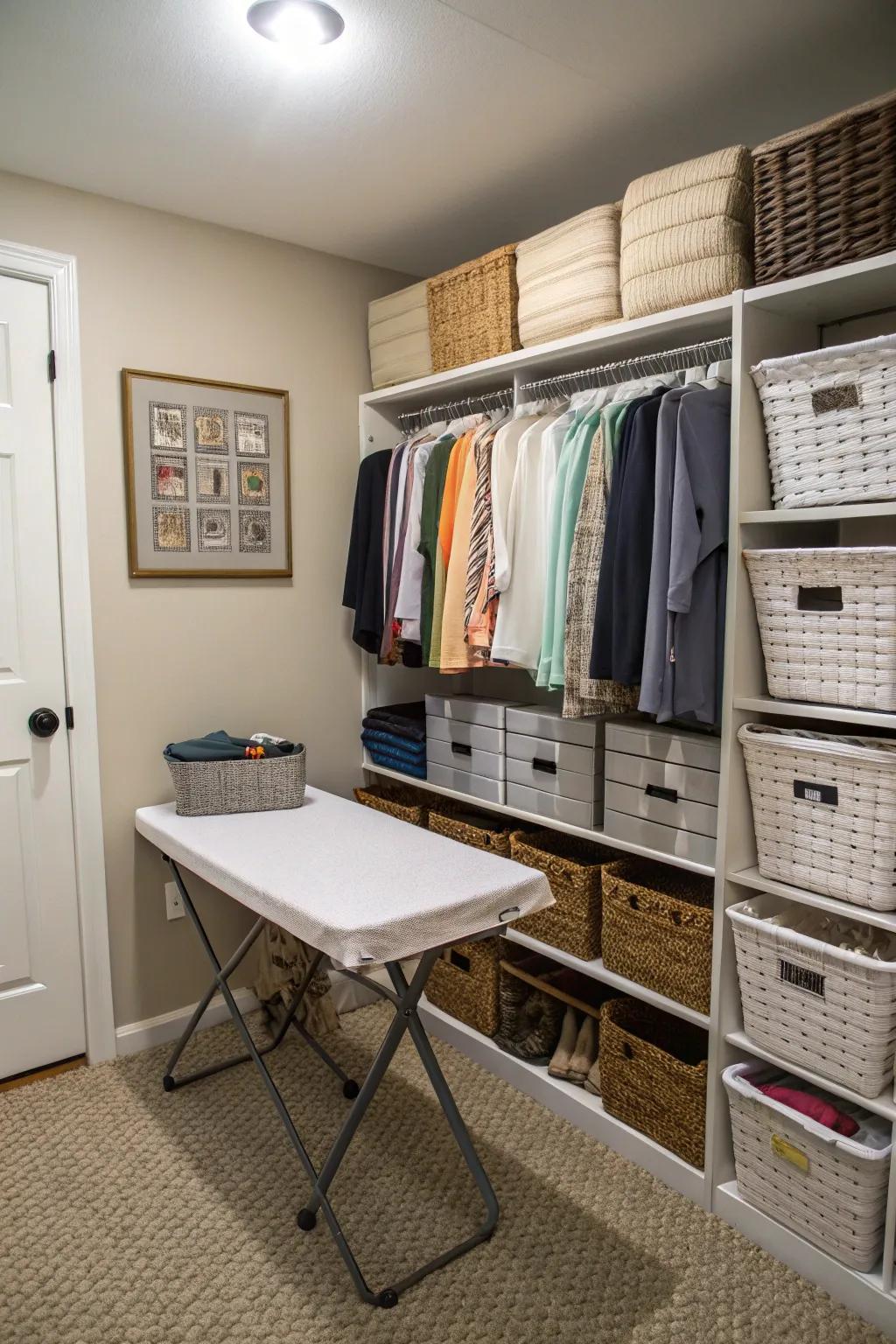 A folding center enriches convenience and output.