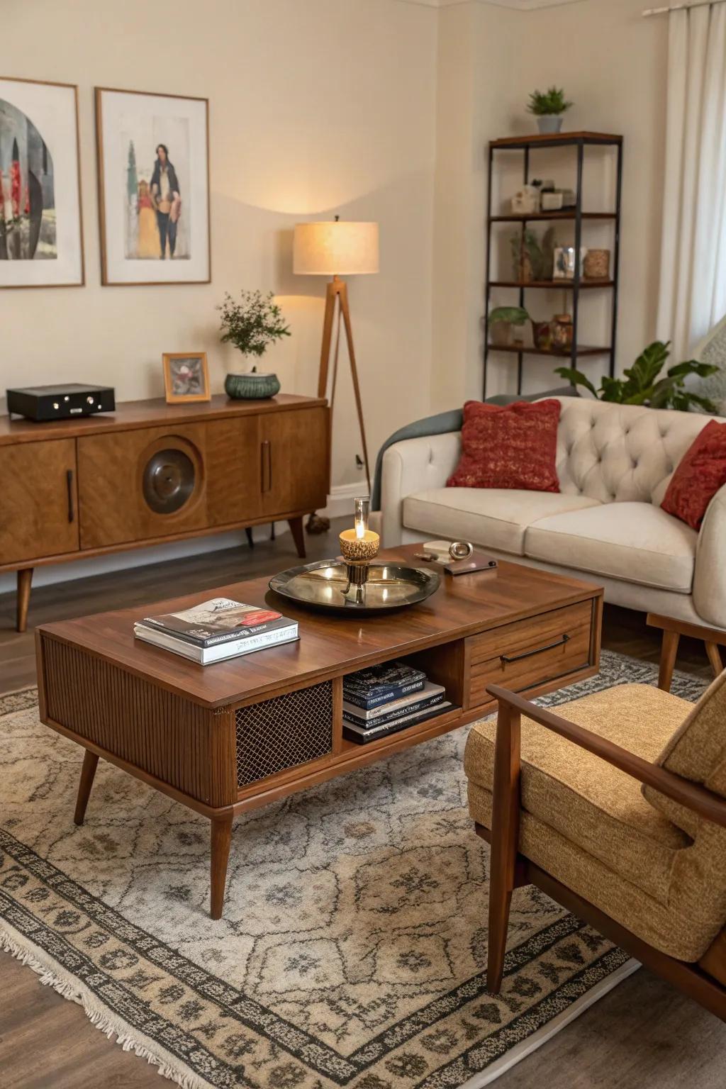 Conversation starters make your lounge a welcoming and intriguing place.