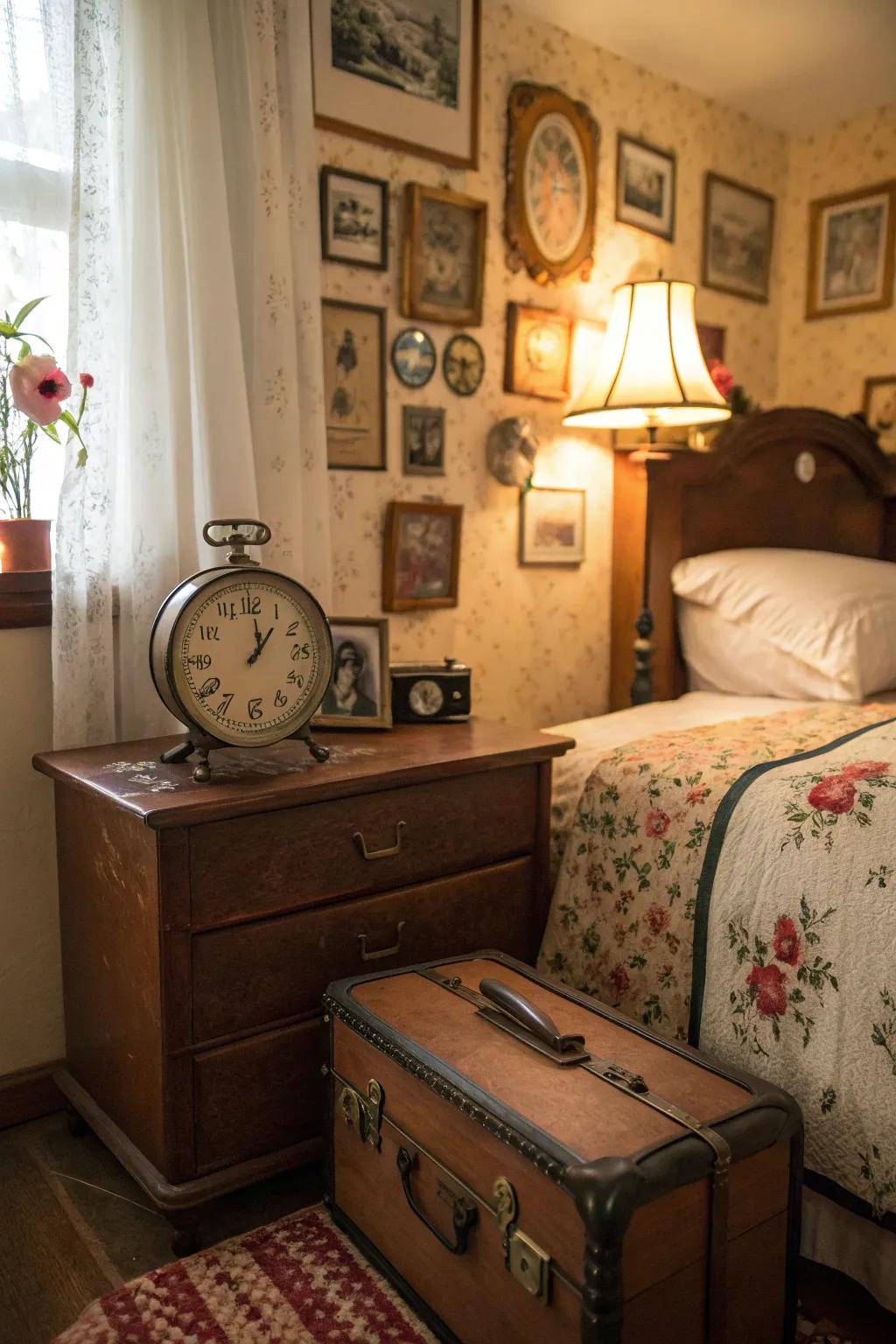 Vintage touches add charm and a sense of history