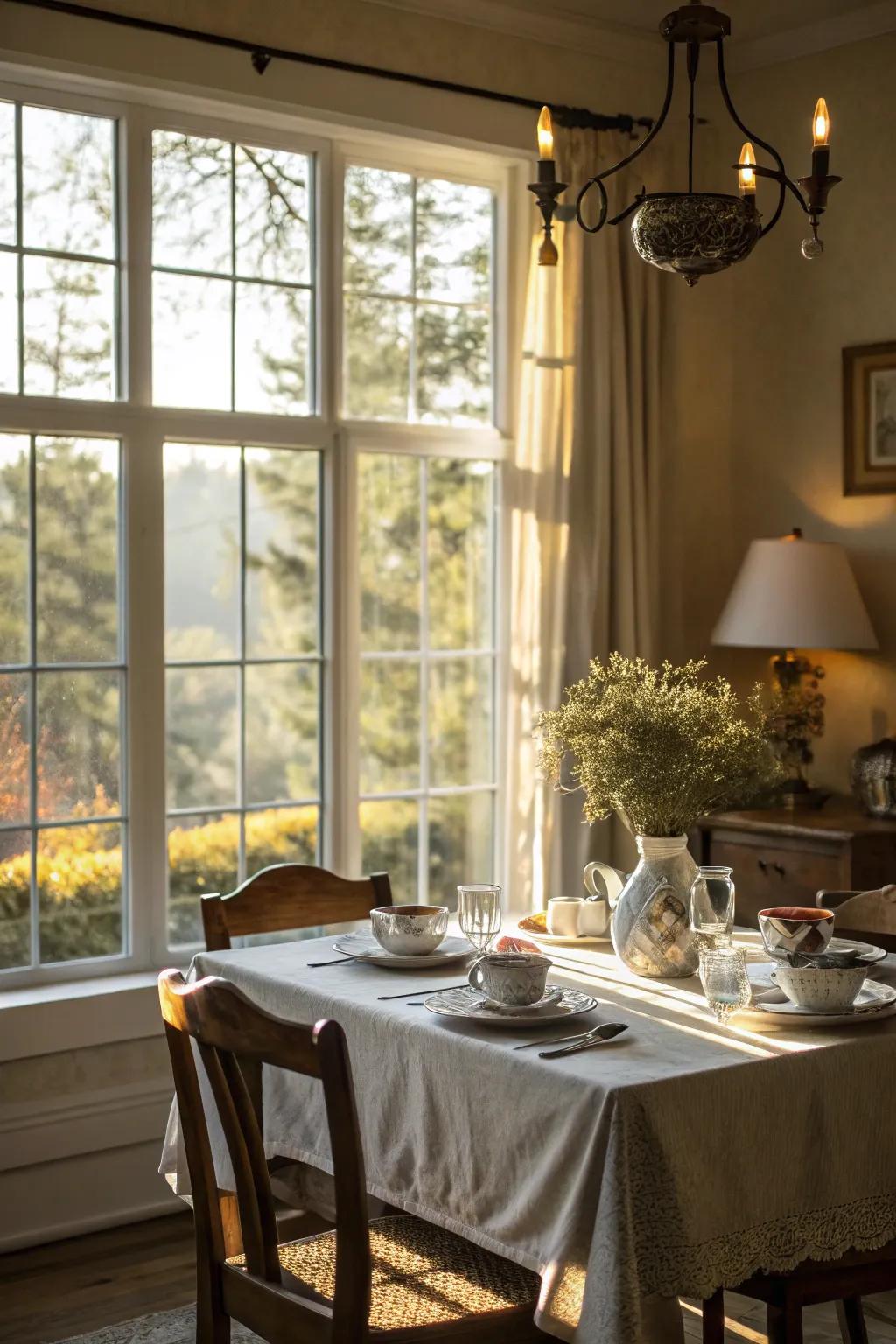 Natural light boosts visibility and openness.