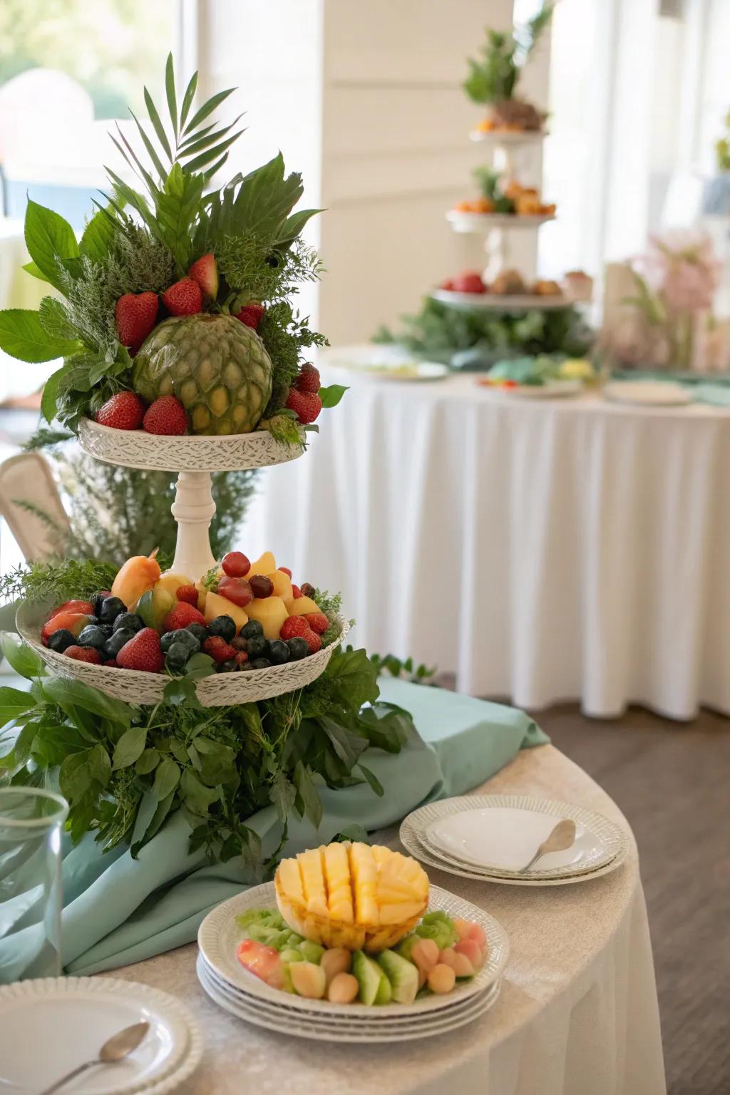 Vibrant Fruit Centerpieces - Natural Radiance