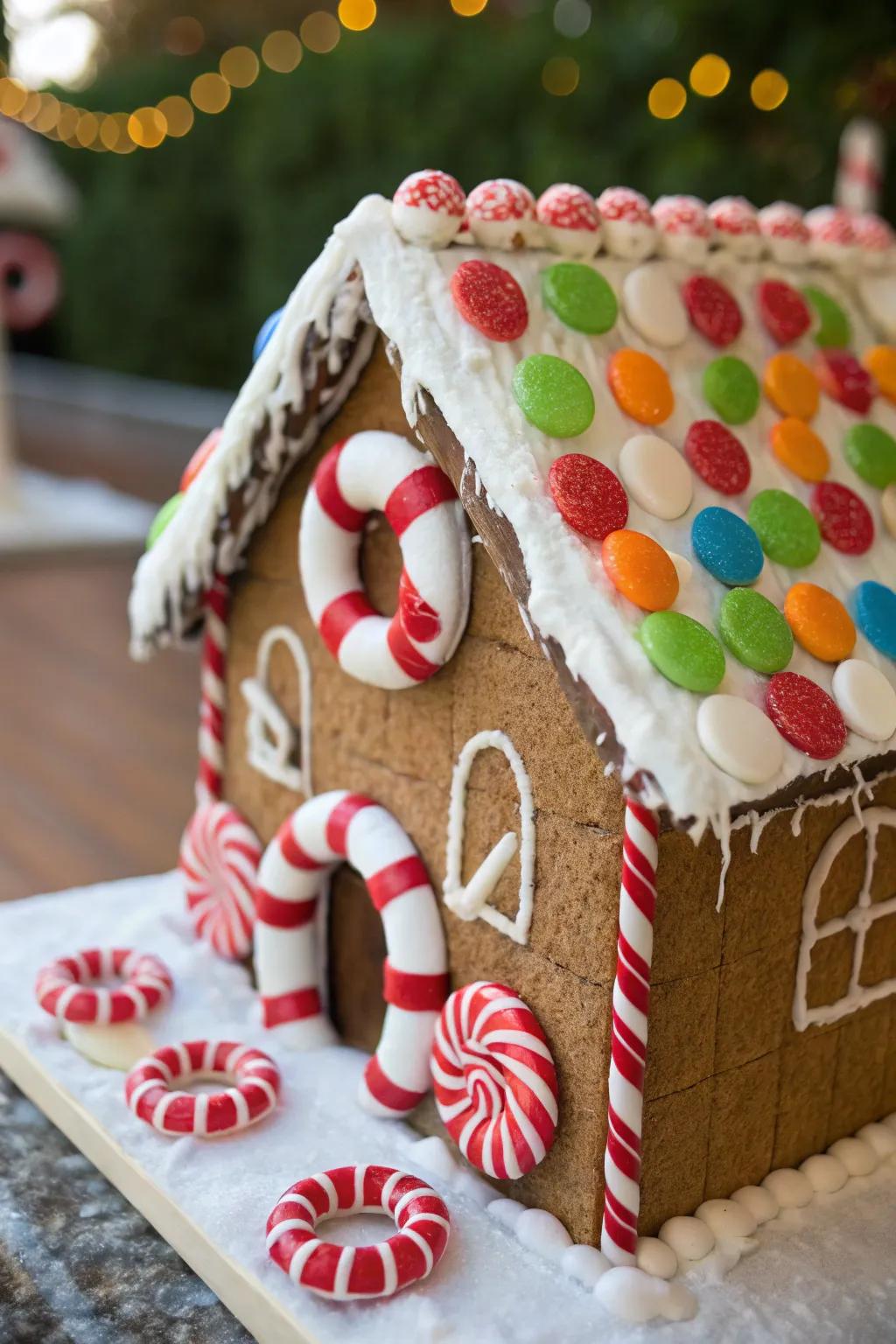 Nautical protection rings supplement an amusing, whimsical touch.