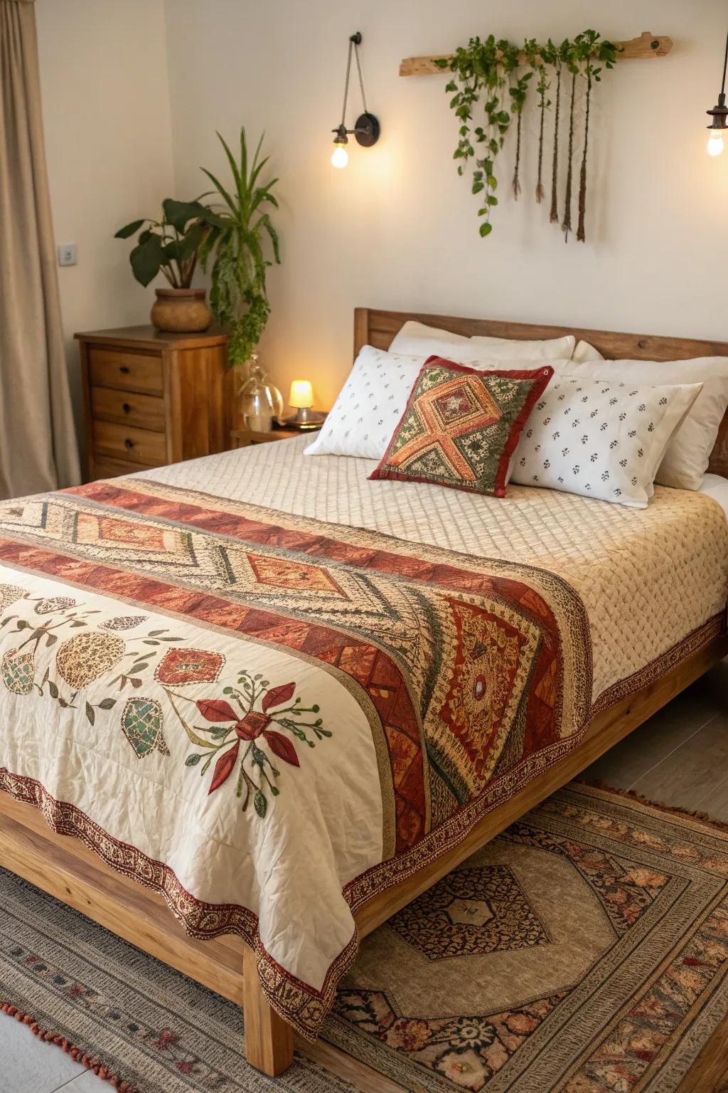 Handmade materials provide a unique and personal touch.