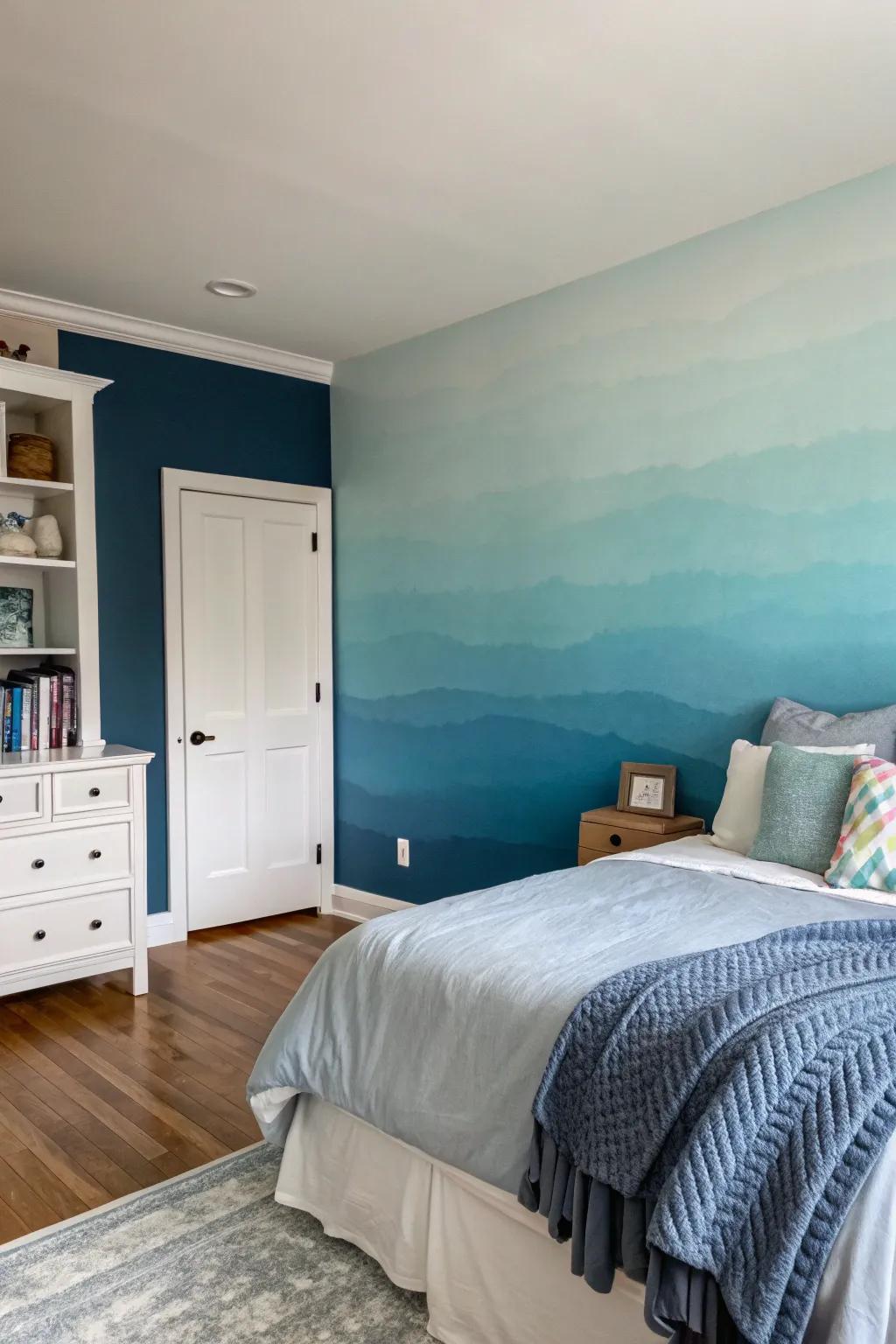 Gradients introduce a delicate appeal.