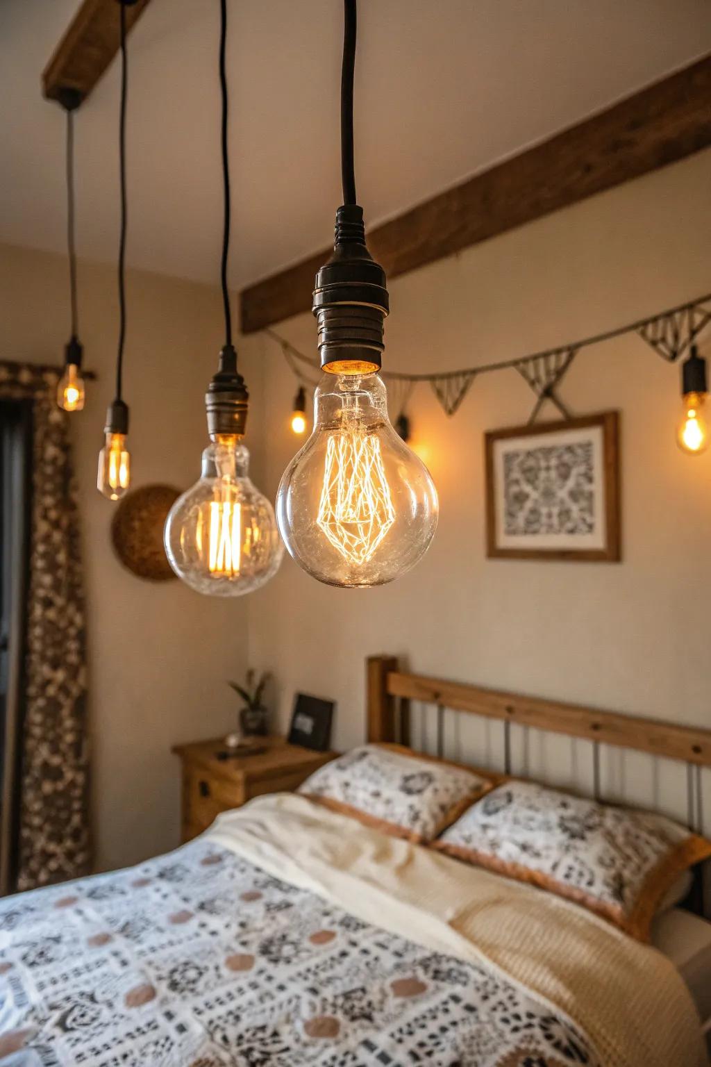 Legacy-inspired globes introduce charm and warmth to the space.
