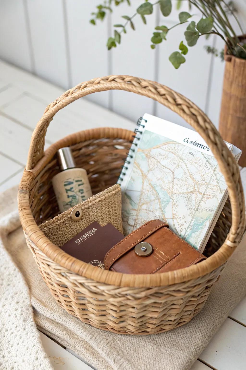 Travel fashionably: Embrace adventure with these wanderlust basics in a chic comfort container.