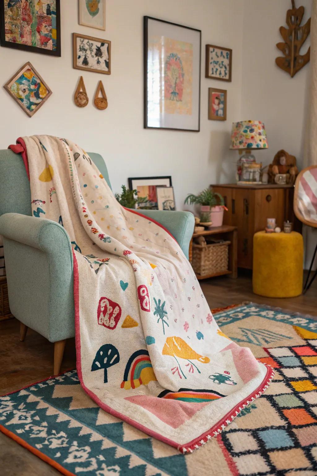 Fun patterns add intrigue and conversation.