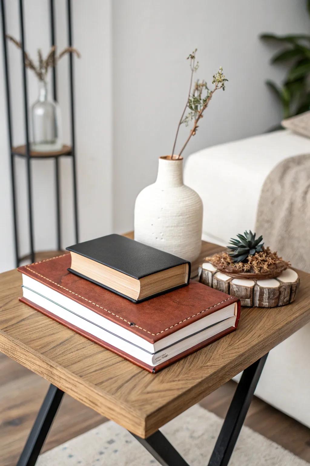 A minimalist approach provides a pristine and sophisticated aesthetic.