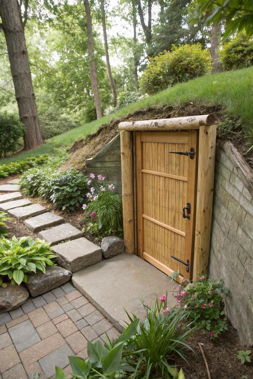 Environmentally sound materials like bamboo offer sustainability and style.