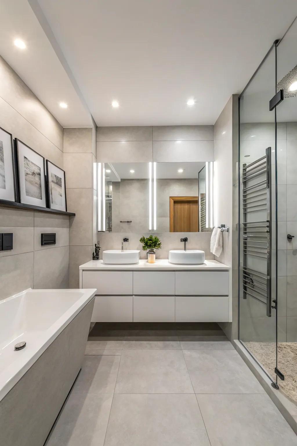 Simplicity through contemporary simpleness.