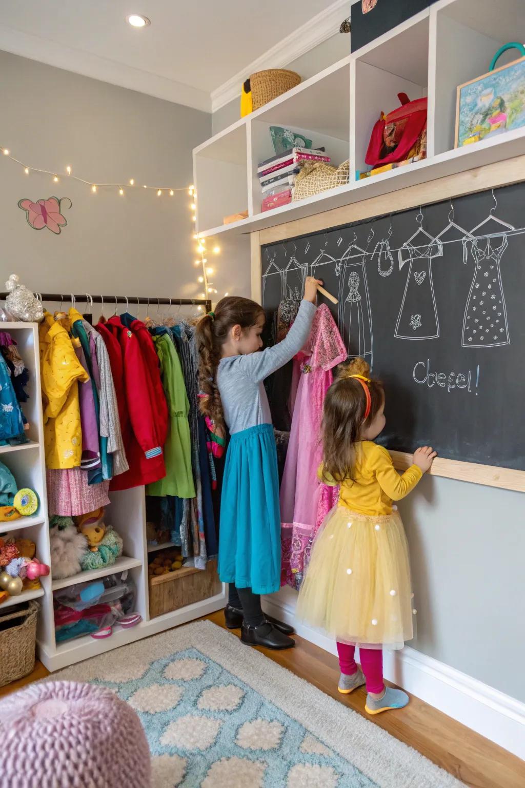 Interactive elements add a fun touch to playtime.