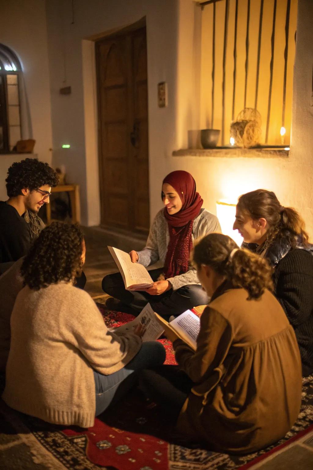 An evening of seasonal storytelling and connection.