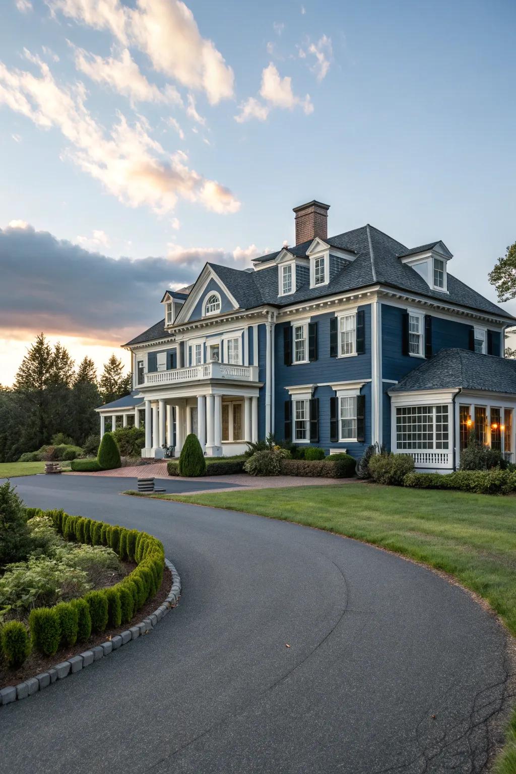 Marine foundations add a sophisticated touch.