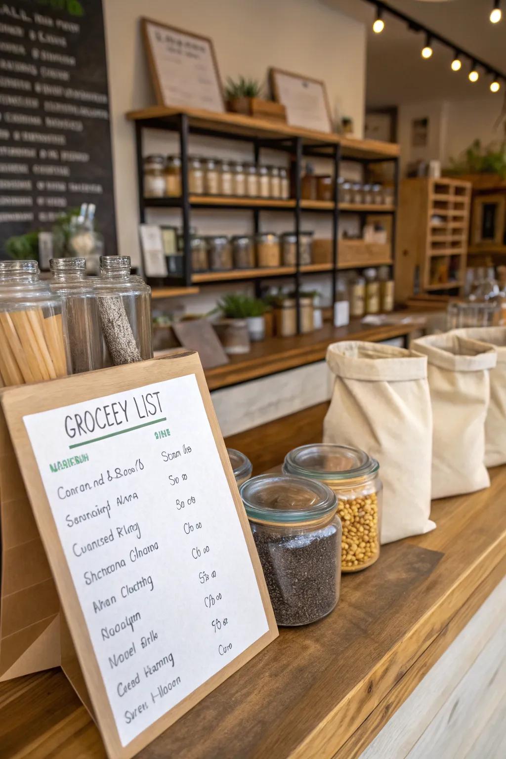 Eco-friendly shopping choices contribute to a more sustainable lifestyle.