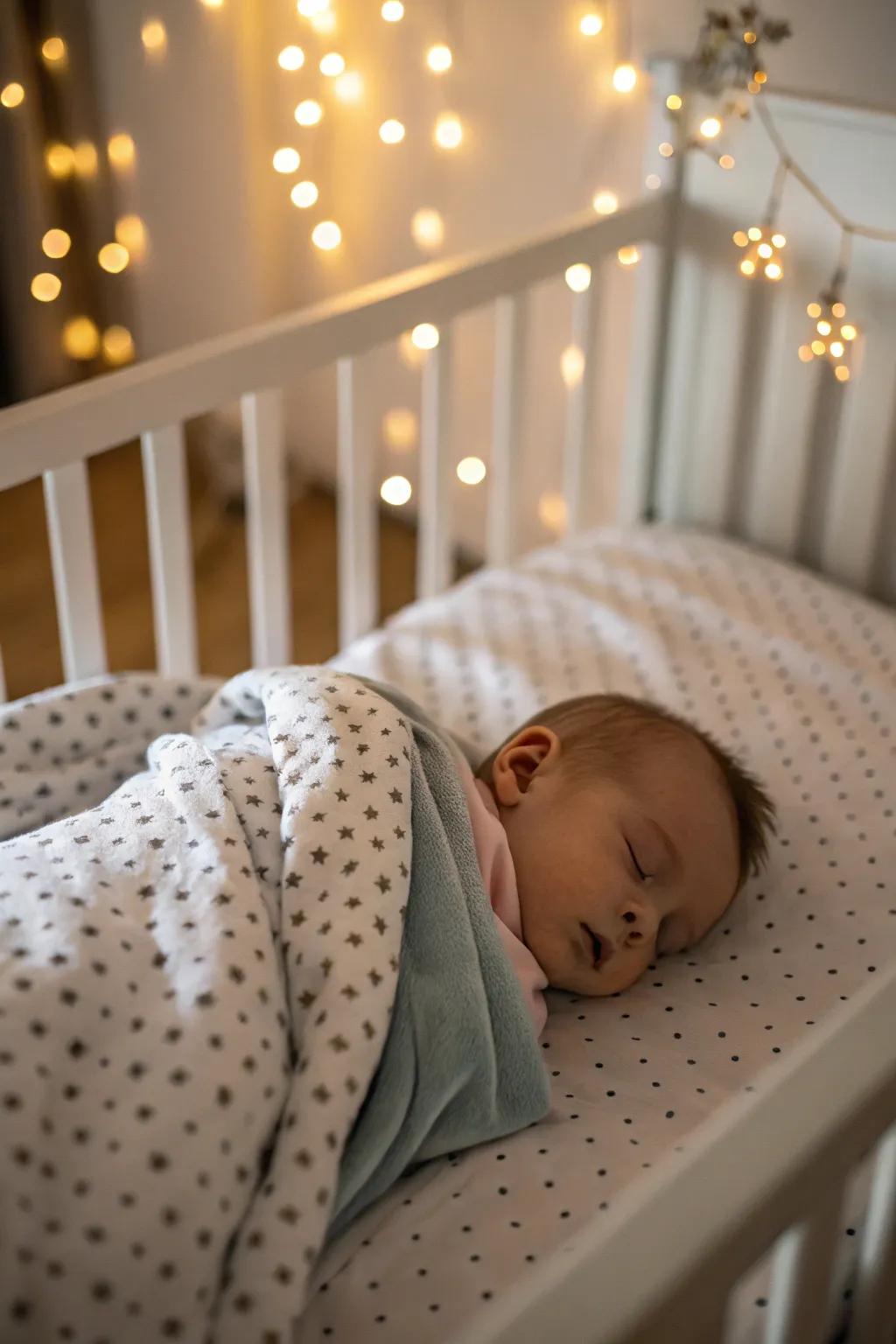 A peaceful Christmas Eve scene filled with magical eagerness.