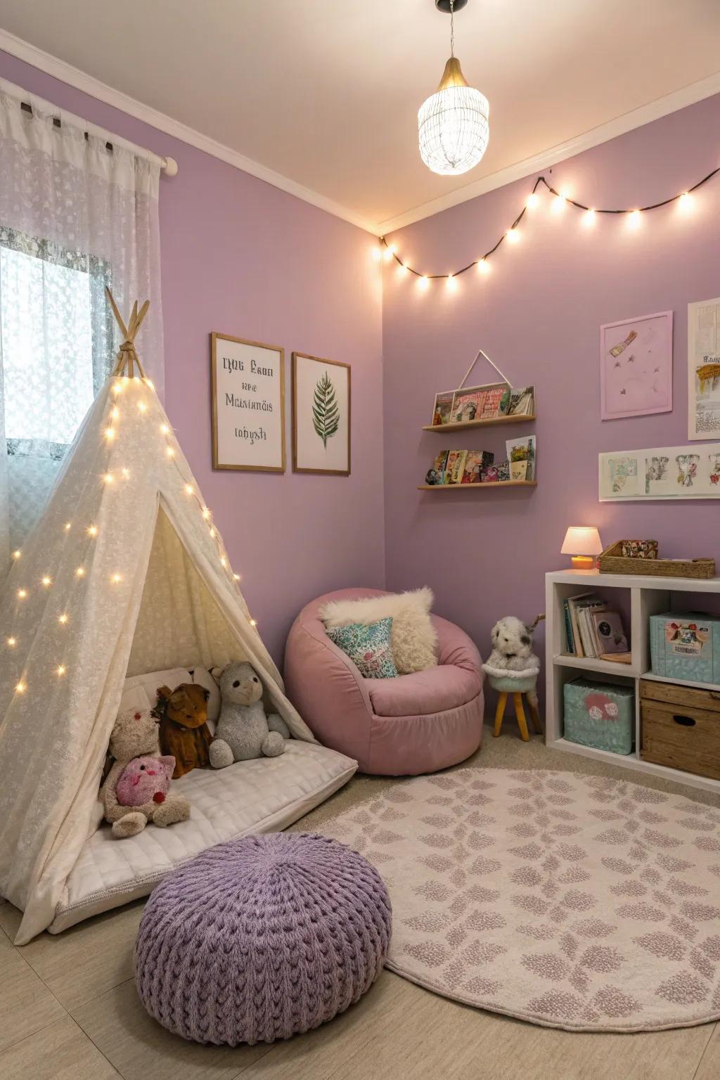 Lavender offers a relaxing escape for the mind.