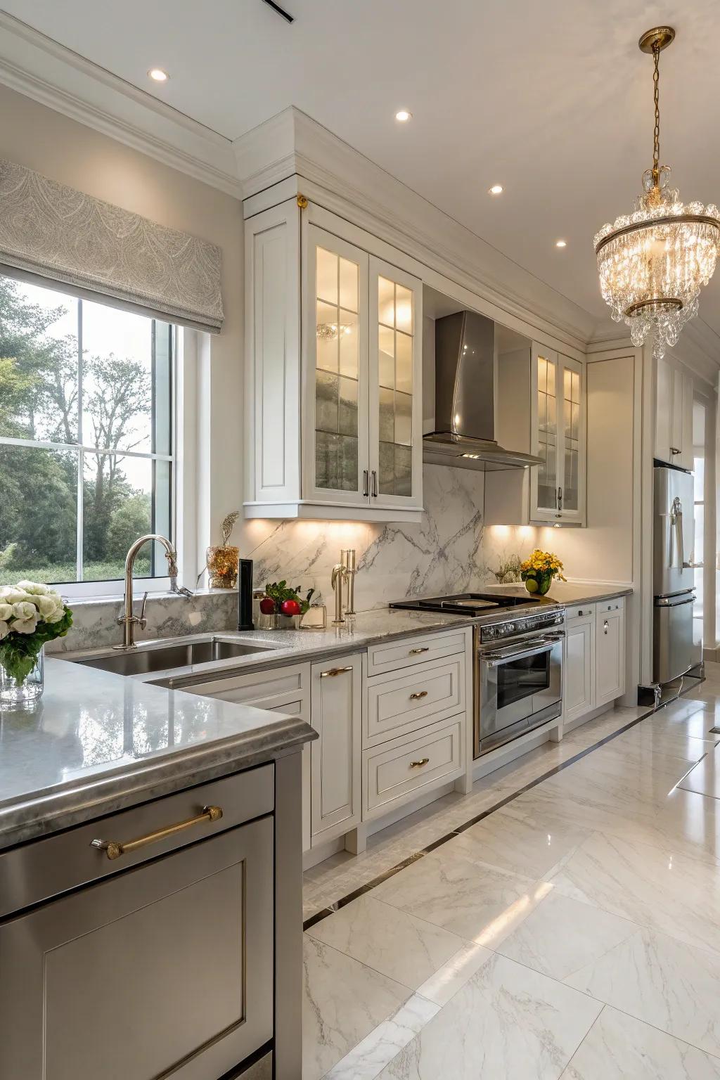 Great materials provide lasting beauty and strength in the kitchen.