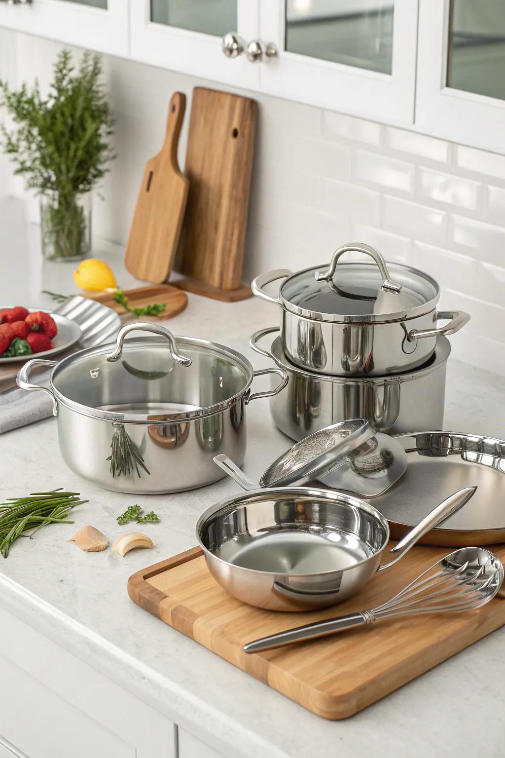 Cook up a storm with reliable, high-quality cookware.