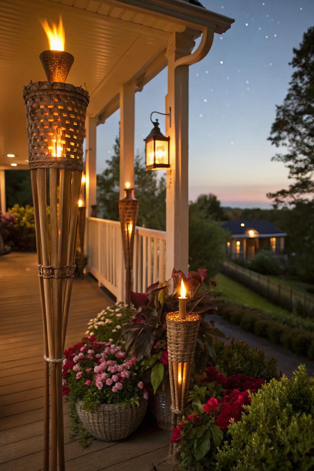 Wands contribute a festive and exotic sensation to your space.