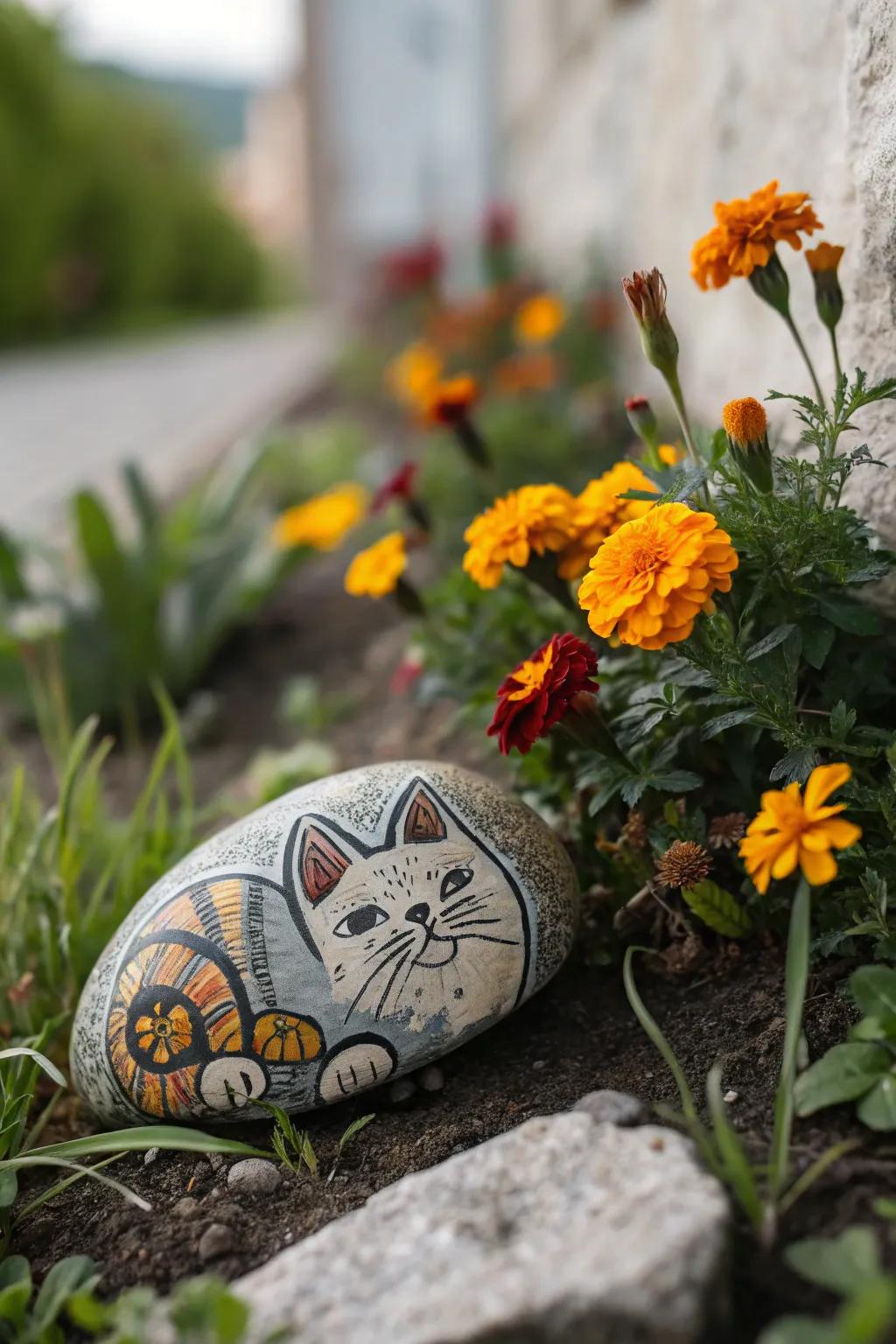 Celebrate your furry friend with handcrafted stone art!