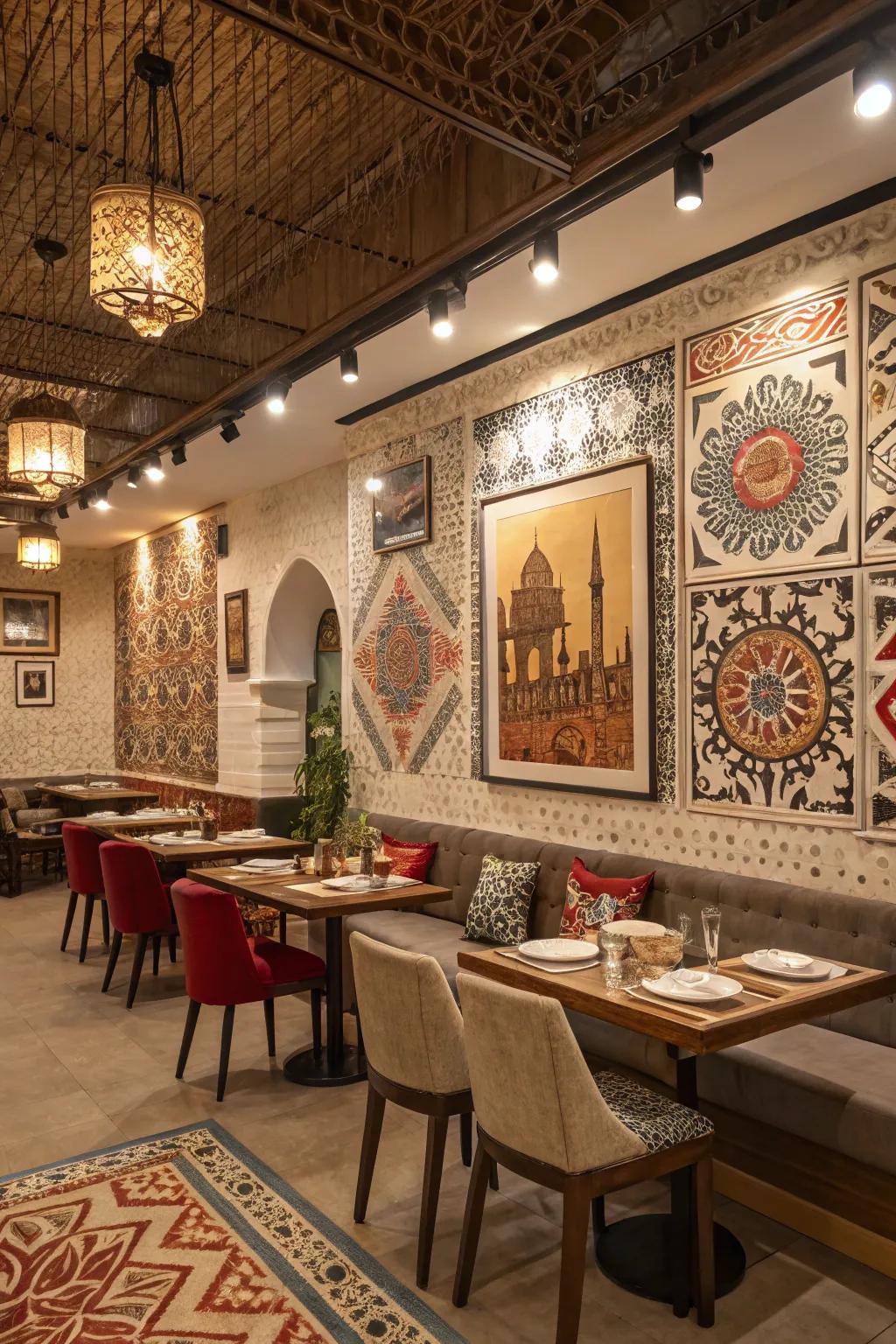 Cultural design aspects enrich the whole experience, crafting an awareness of location.
