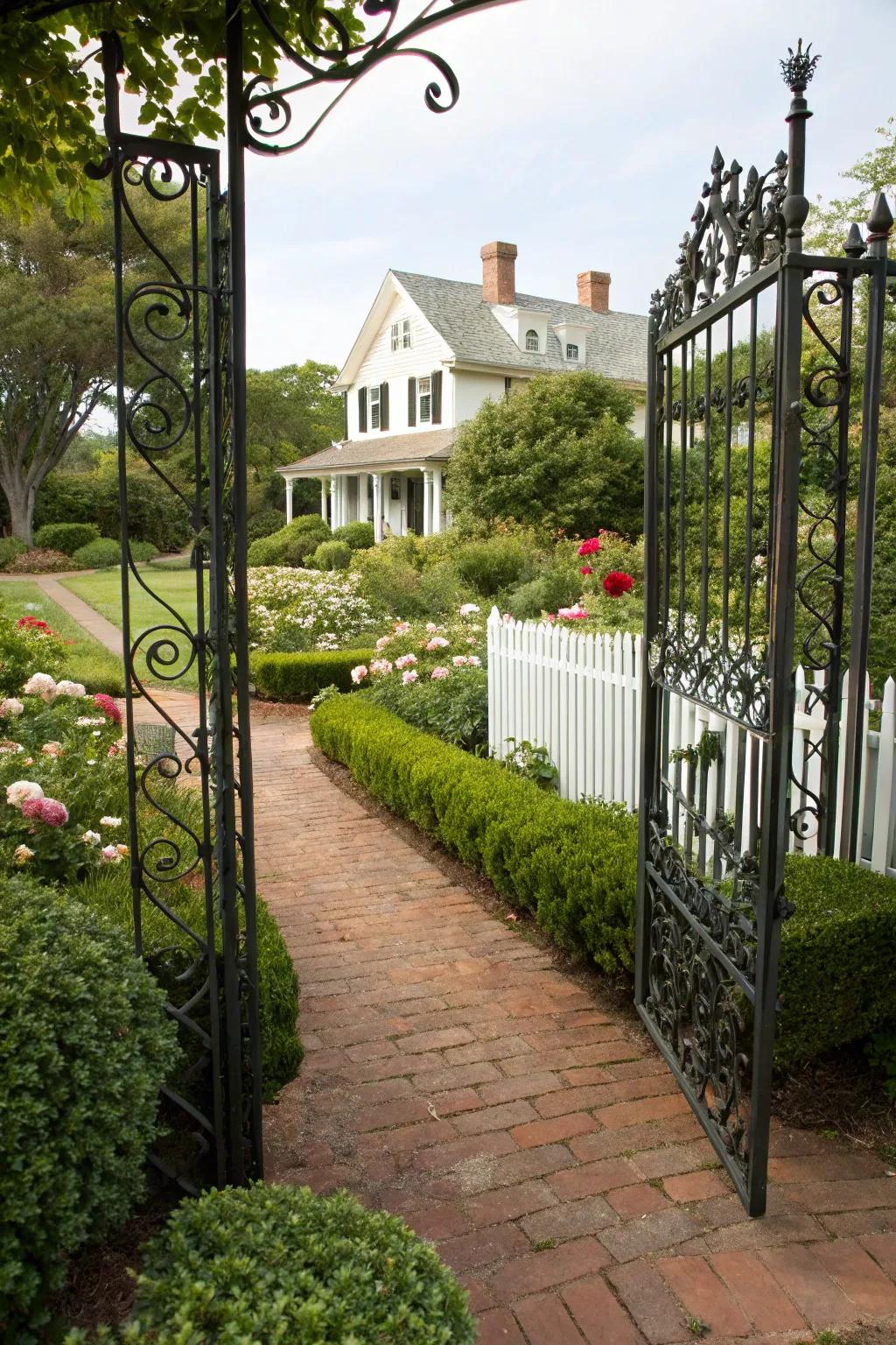 An entrance with dual movement that unites versatility with style.