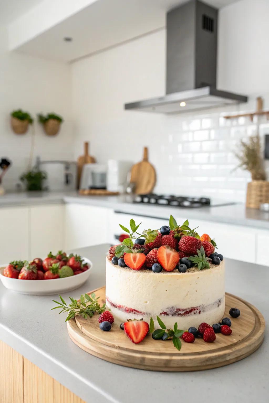 An ecological dessert that tastes as delightful as it appears.