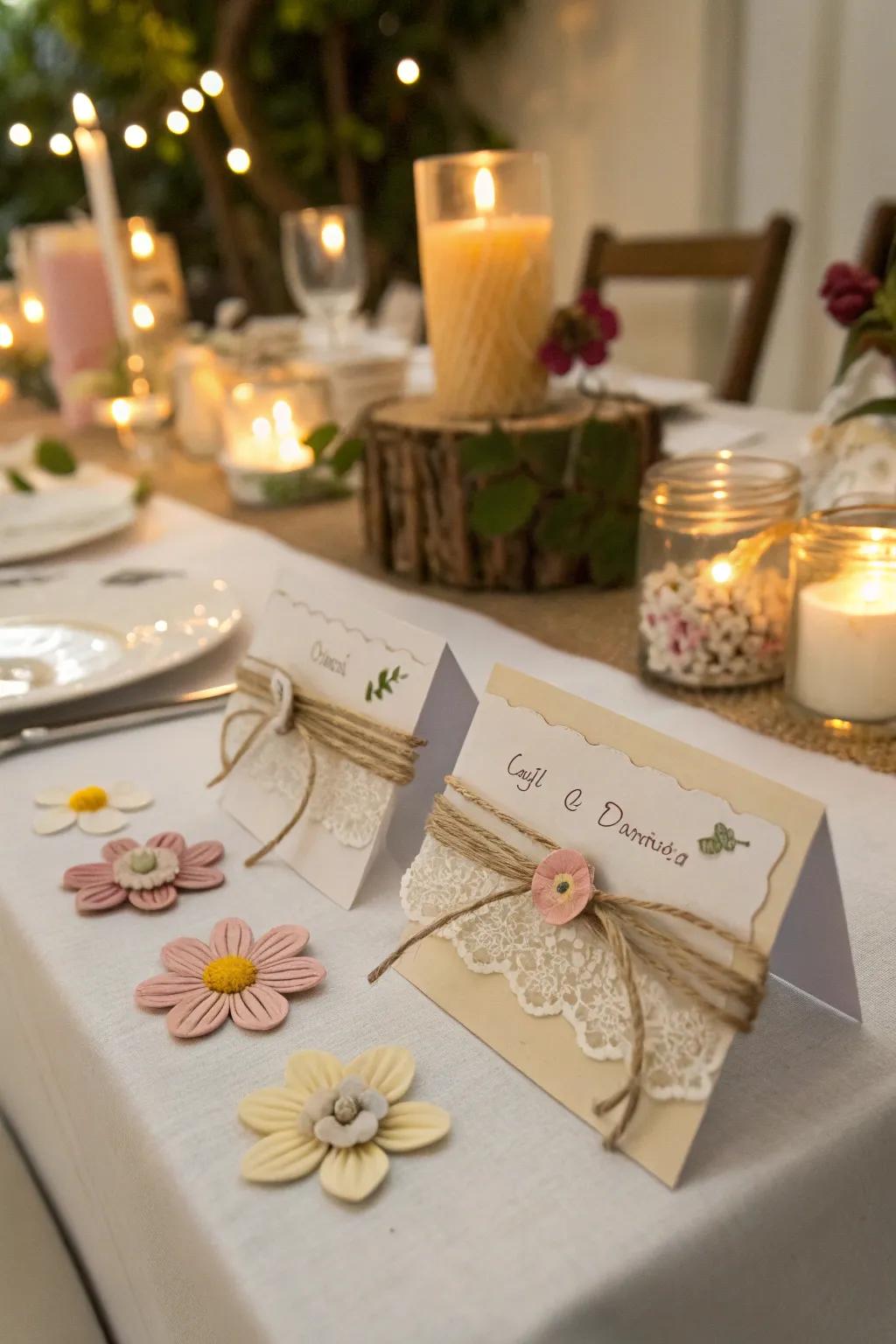 DIY touches add personality and charm.